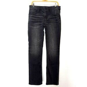 BKE Jake Straight Men's Black Denim Jeans Size 32x32